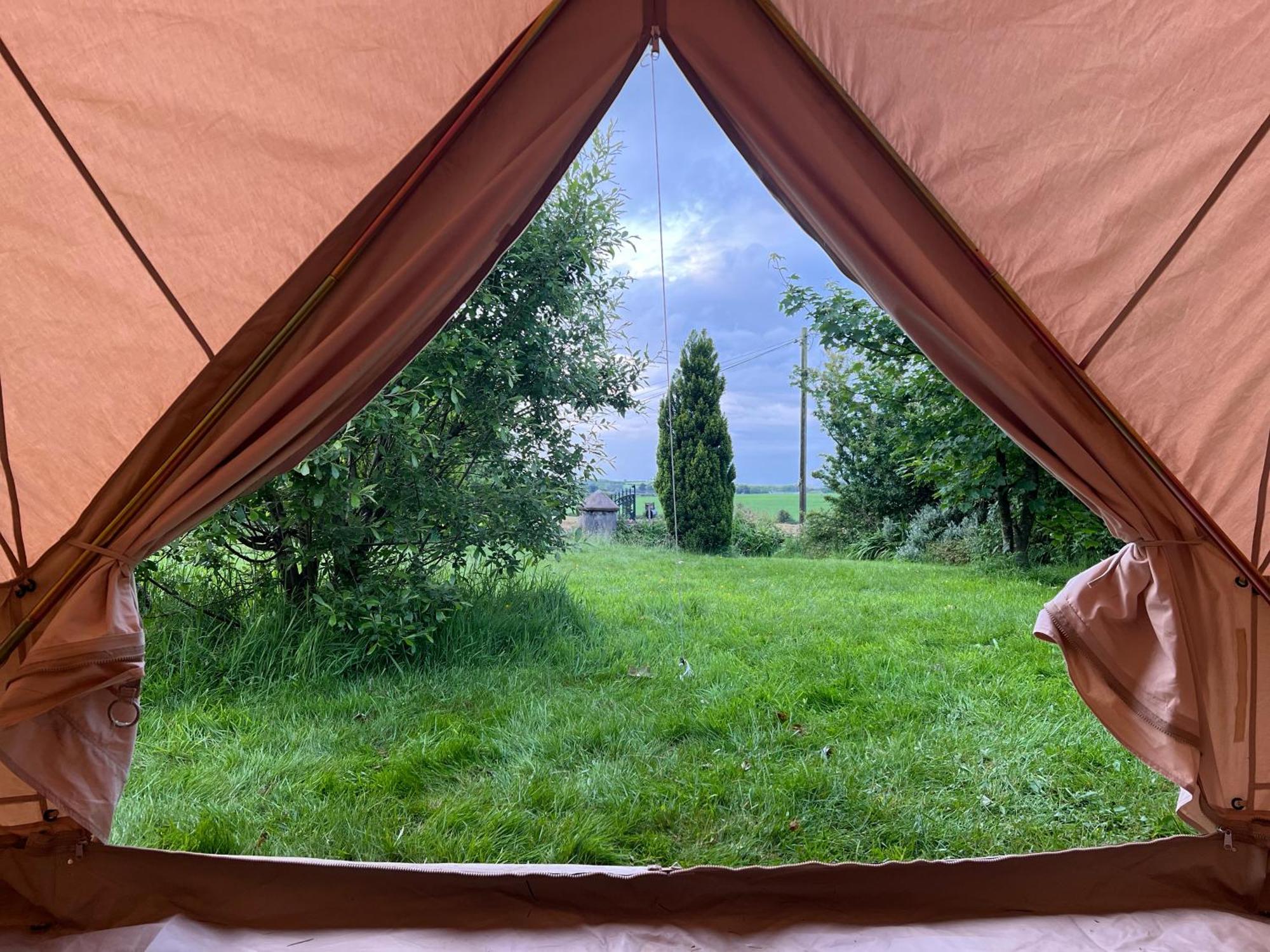 Bluebell Tent At Ballyward Croft Ardkeen Экстерьер фото