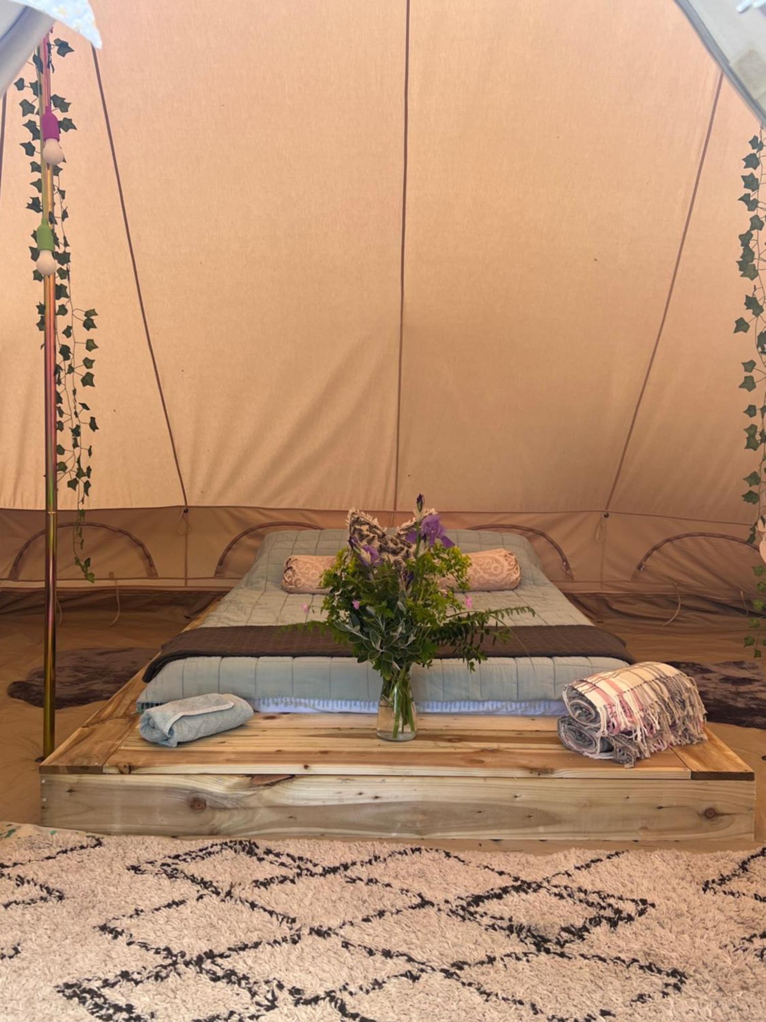 Bluebell Tent At Ballyward Croft Ardkeen Экстерьер фото