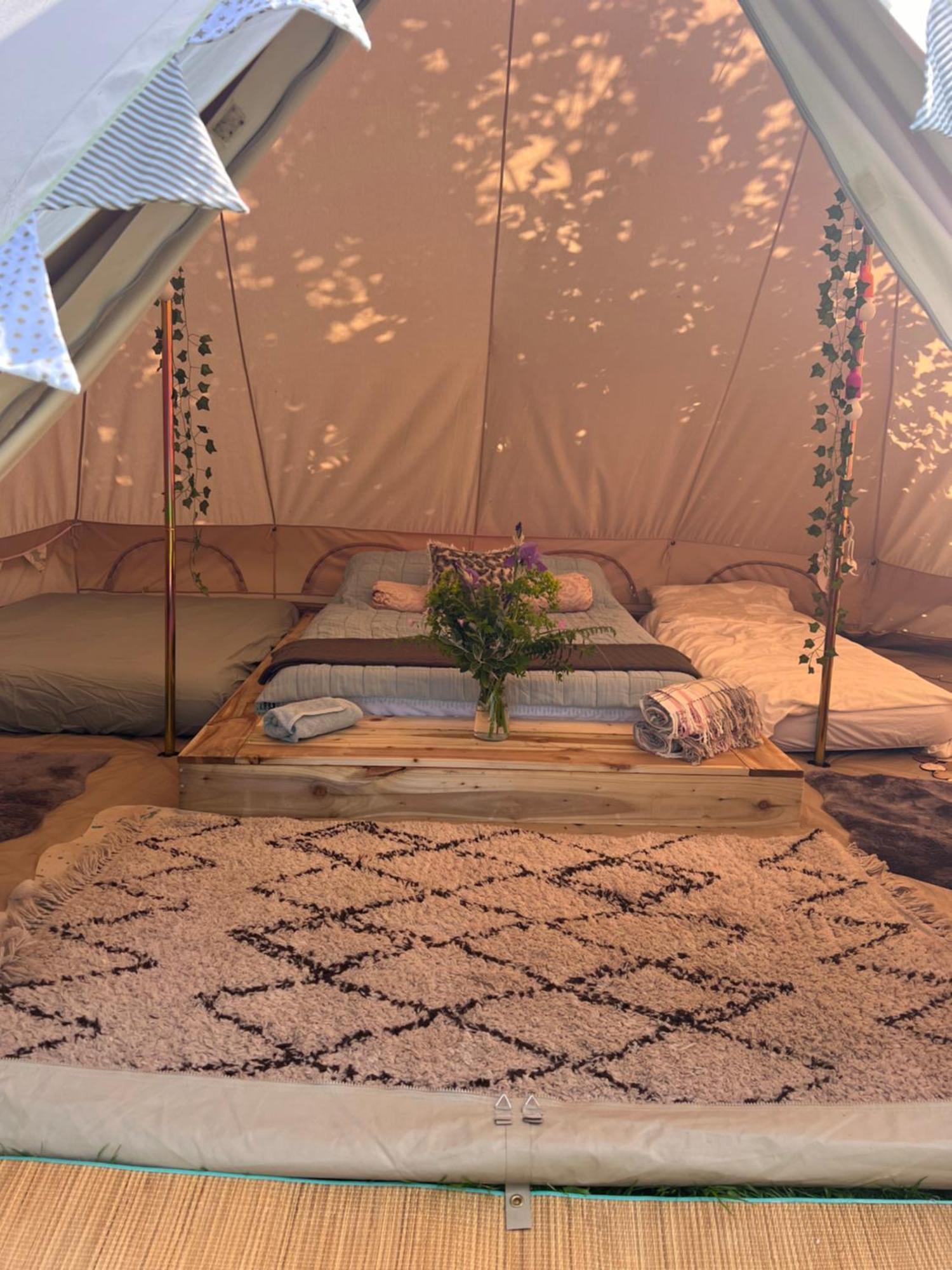 Bluebell Tent At Ballyward Croft Ardkeen Экстерьер фото