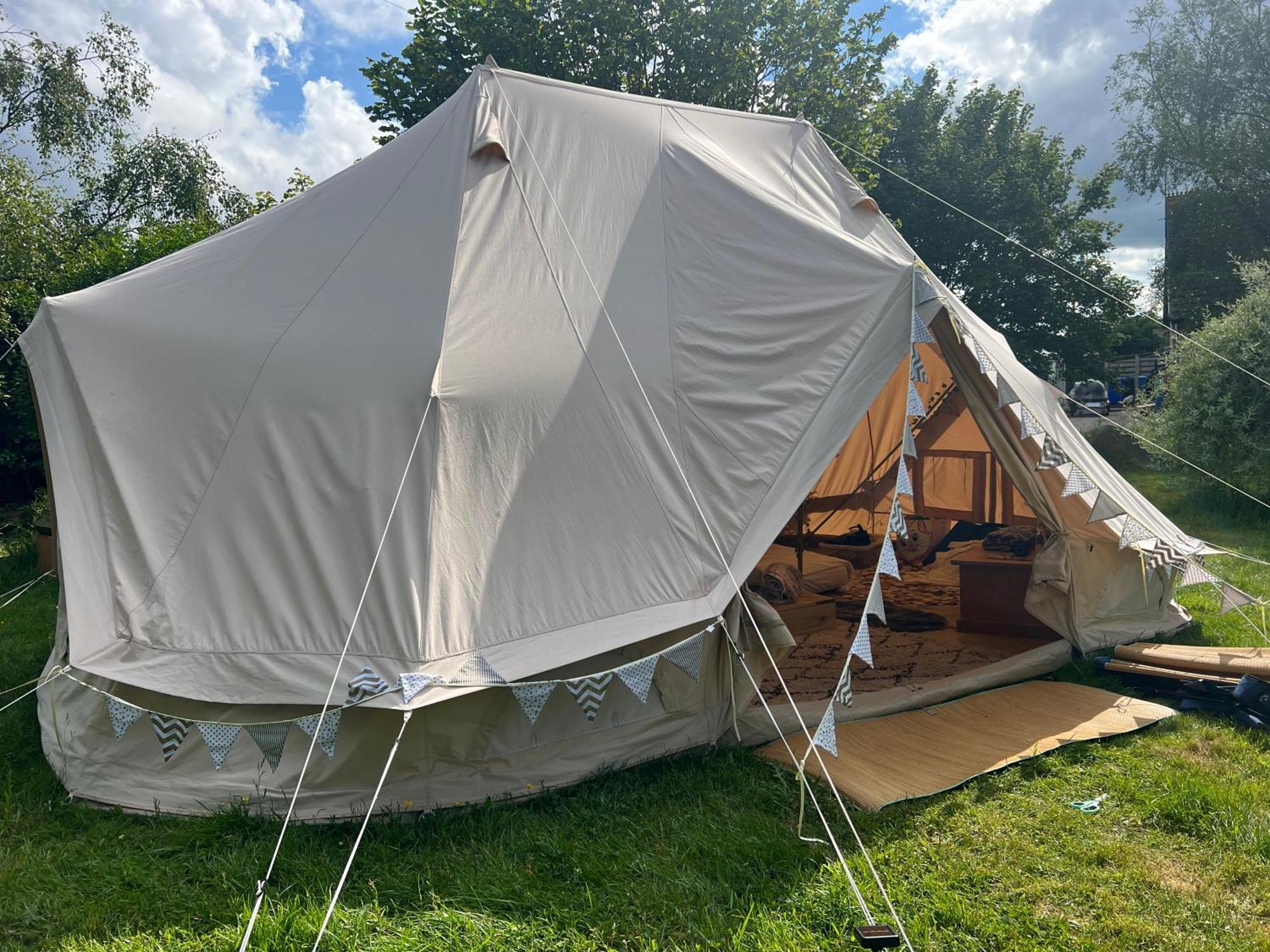 Bluebell Tent At Ballyward Croft Ardkeen Экстерьер фото