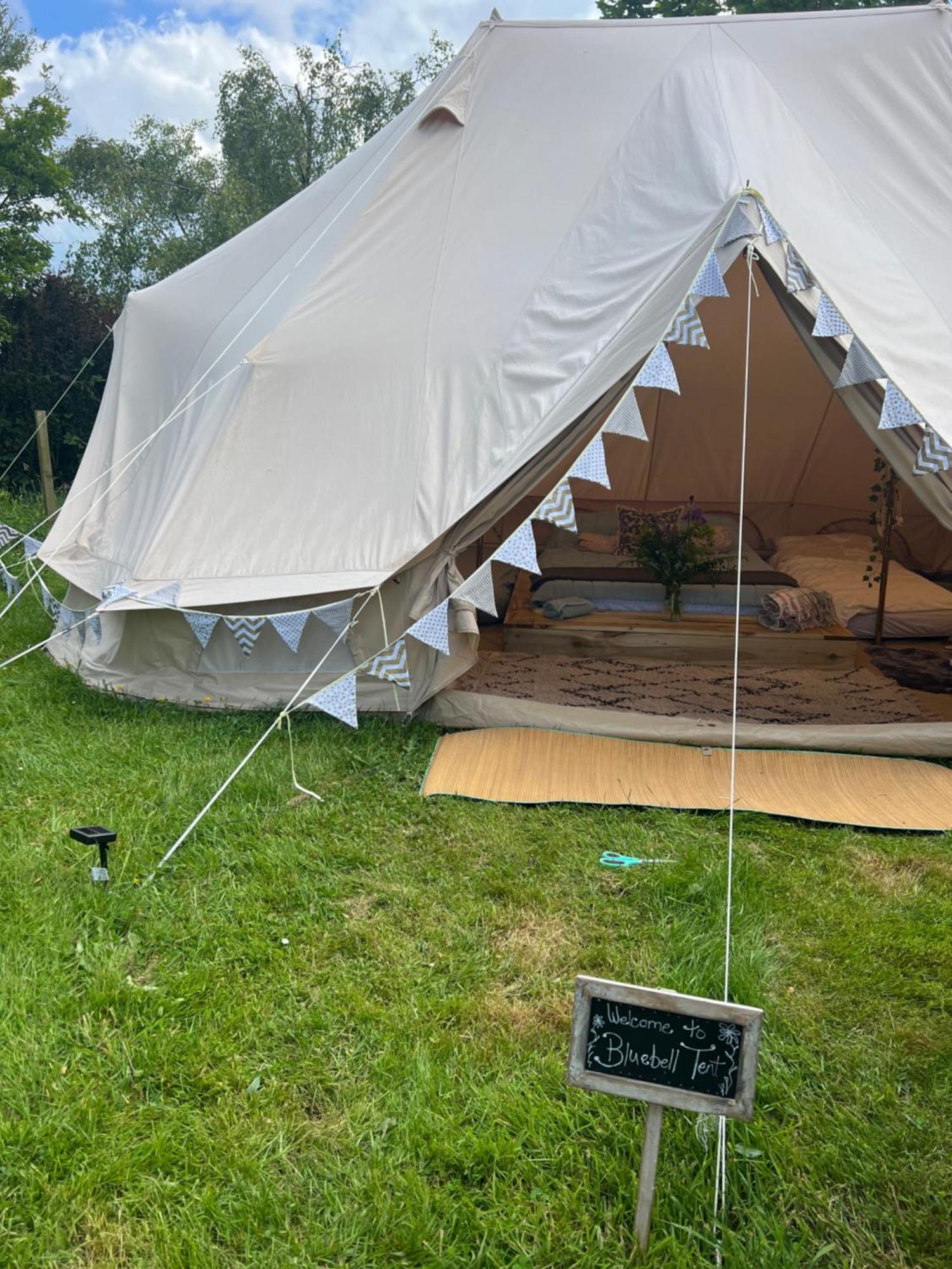 Bluebell Tent At Ballyward Croft Ardkeen Экстерьер фото